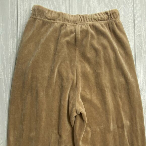 Essentials Fear of God Women's Oak Tan Velour Joggers Sweatpants Size XXS - Picture 10 of 13